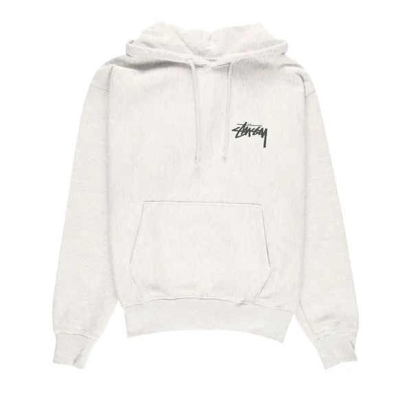 Толстовка Stussy Classic в горошек Ash Heather