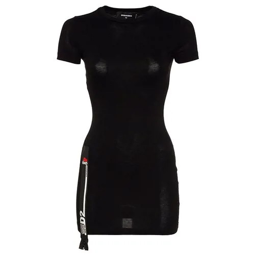Платье DSQUARED2, размер m, черный