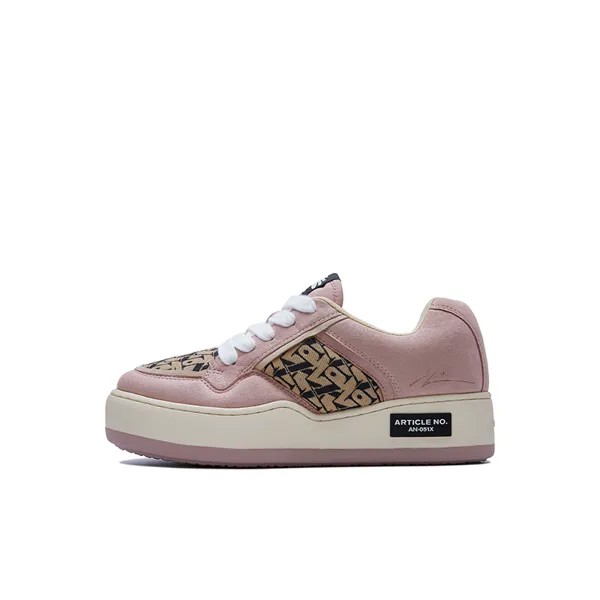 Кроссовки ARTICLE NO. Skateboarding Shoes Unisex Low-top Pink, цвет Smoked powder