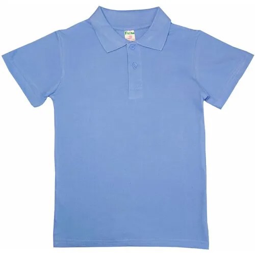 Школьная рубашка RexTex, размер 40, голубой