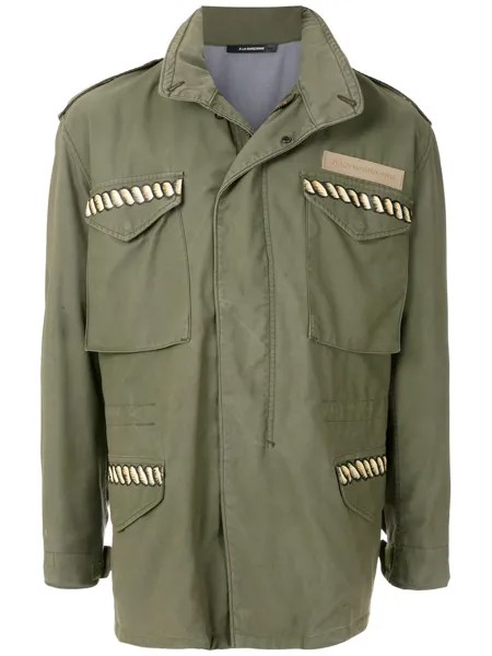 À La Garçonne кастомизируемая парка Upcycling Militar