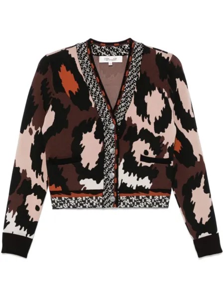 DVF Diane von Furstenberg кардиган Midge, черный