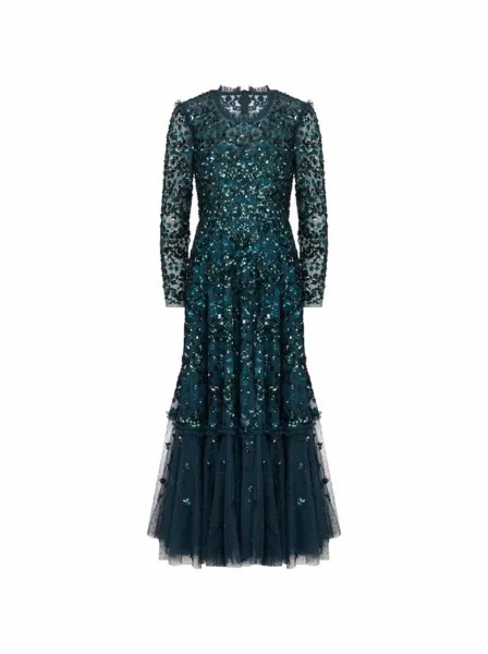 Платье макси с пайетками Alina Needle & Thread