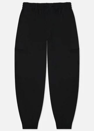 Мужские брюки Y-3 Classic Sport Uniform Cuffed Cargo, цвет чёрный, размер L