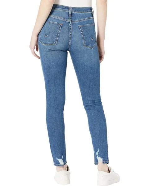 Джинсы Hudson Jeans Barbara High-Waist Super Skinny Ankle in Titan, цвет Titan