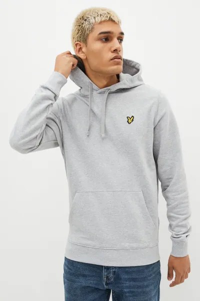 Толстовка через голову Lyle & Scott, серый