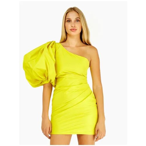 Платье Pinko, размер 40, желтый