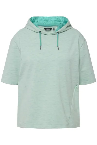 Толстовка Ulla Popken Hoodie Shirt, цвет türkisgrün