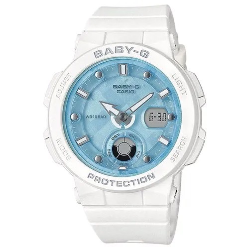 Наручные часы CASIO Baby-G, синий, белый