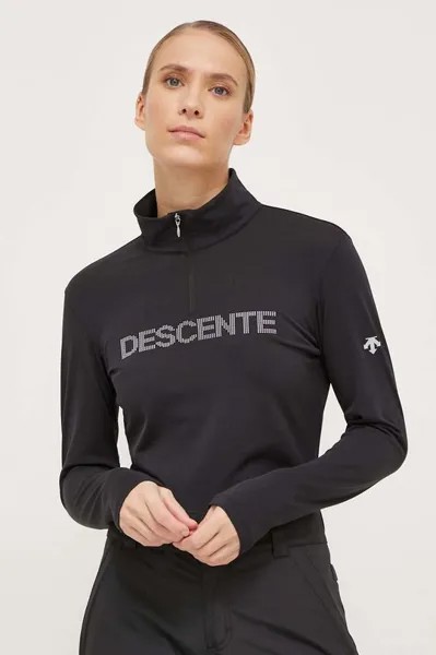Функциональная рубашка с длинными рукавами Laurel Descente, черный