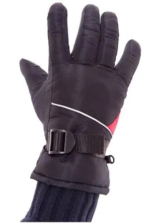 Перчатки Guahoo G63-0413GV на подкладке из флиса для активного отдыха, Чёрный, M