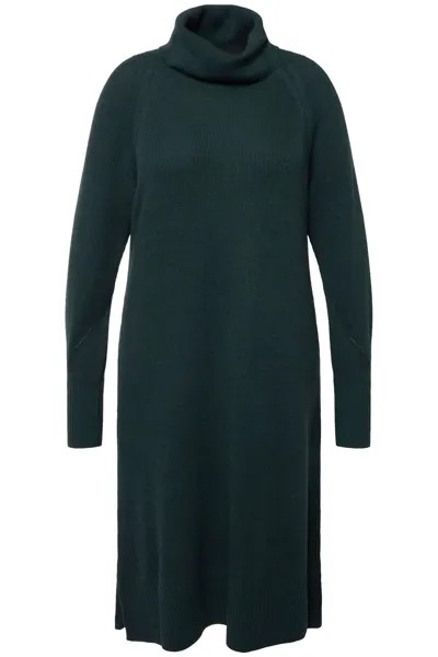 Вязанное платье Ulla Popken, темно-зеленый