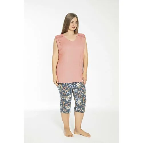 Пижама  CONFEO, размер 3XL, розовый