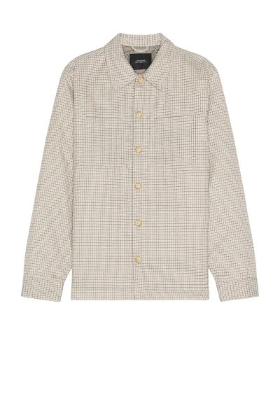 Рубашка SATURDAYS NYC Rhodes Padded Overshirt, цвет Bungee