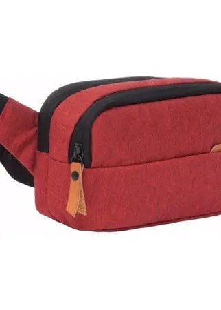 Поясная сумка Grizzly, текстиль, красный
