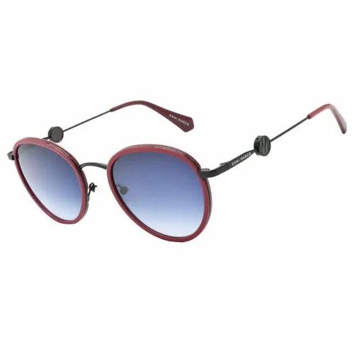 Солнцезащитные очки Enni Marco IS 11-810, бордовый, черный