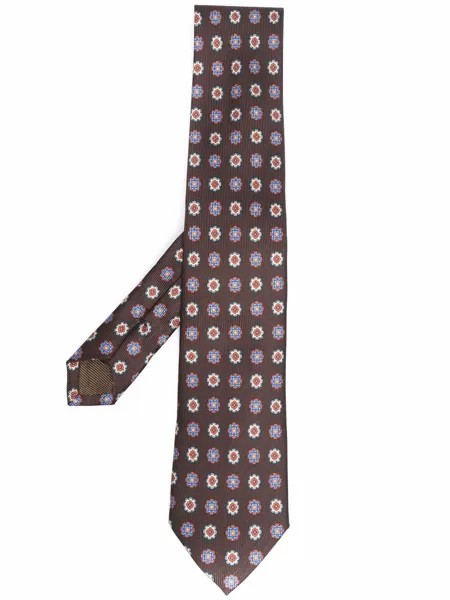 Church's шелковый галстук с геометричным принтом