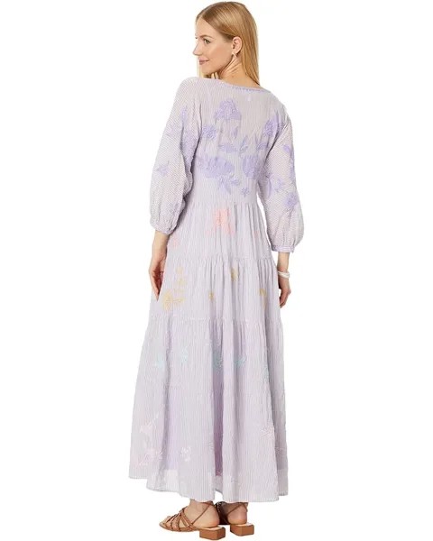 Платье Johnny Was Hazel Dolman Tiered Dress, цвет Stripe
