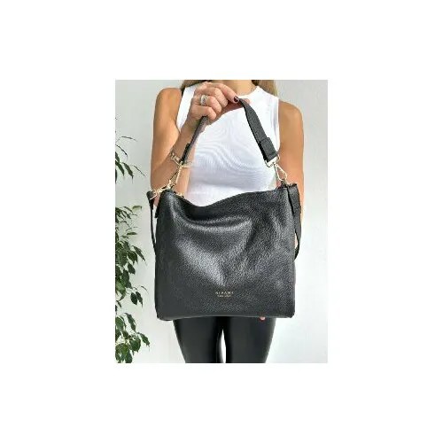 Сумка Ripani 6283OO/03, фактура зернистая, черный