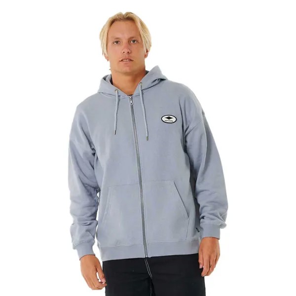 Толстовка Rip Curl Quality Surf Products Full Zip, серый