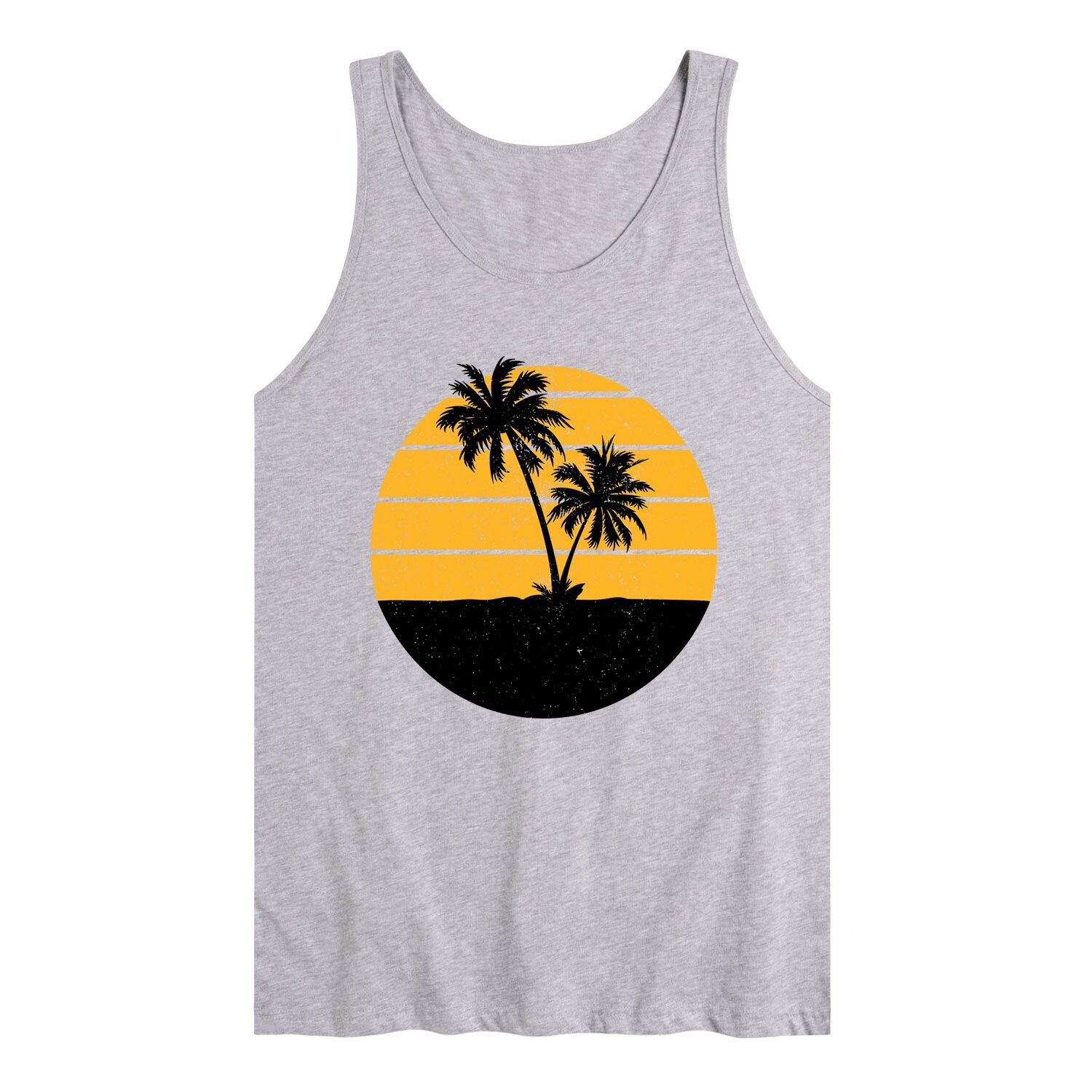 Мужская майка с рисунком Twin Palms Sunset Licensed Character