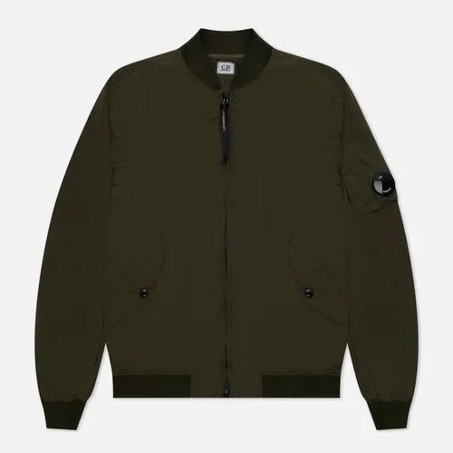 Мужская куртка бомбер C.P. Company Nycra-R оливковый, Размер 48