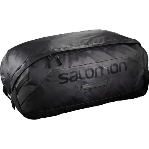 Сумка спортивная сумка-рюкзак Salomon LC1566900, 70 л, 38х38х79 см, ручная кладь, отделение для мокрых вещей, водонепроницаемая, ультралегкая, черный