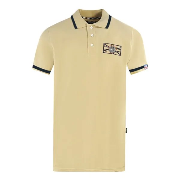 Рубашка-Поло London Union Jack Aquascutum, бежевый