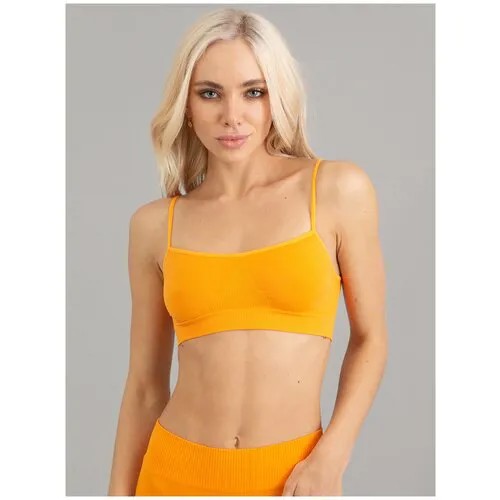 Топ Giulia BRASSIERE размер S/M, marigold (Оранжевый)