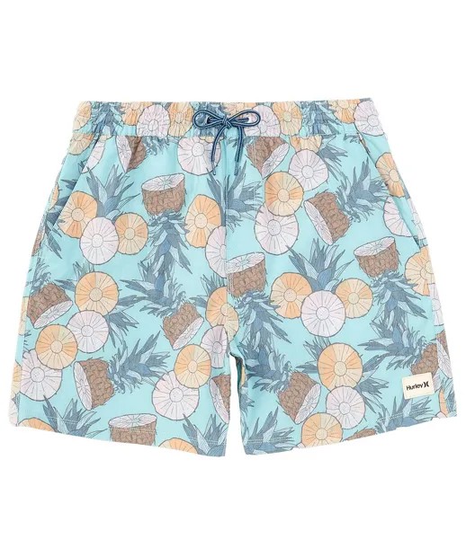 Hurley Phantom Naturals Cannonball 17 Шорты для волейбола с внешним швом, мультиколор