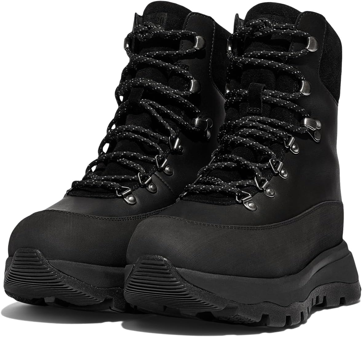 Ботинки на шнуровке Neo-D-Hyker Waterproof Leather/Suede Outdoor Boots FitFlop, цвет All Black