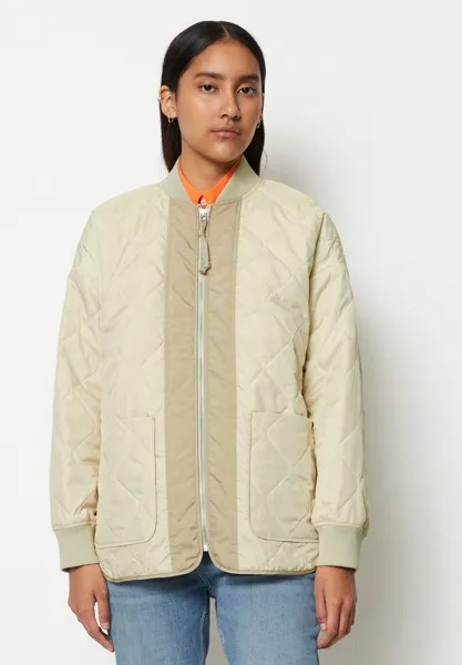 Короткое пальто QUILTED ZIPPER PATCH POCKETS COLLAR Marc O'Polo DENIM, цвет sandshell