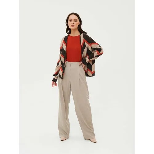 Кардиган Gerry Weber, размер 44, , черный, бежевый, красный