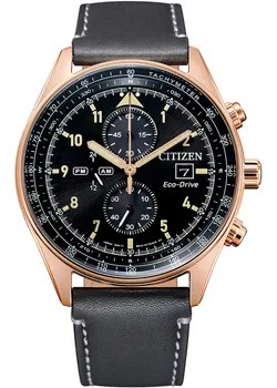 Японские наручные  мужские часы Citizen CA0773-15E. Коллекция Eco-Drive