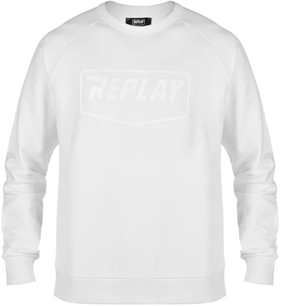 Лонгслив Replay Logo, белый