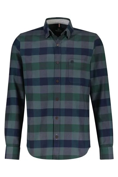 Рубашка мужская LERROS 22O1444 зеленая XL