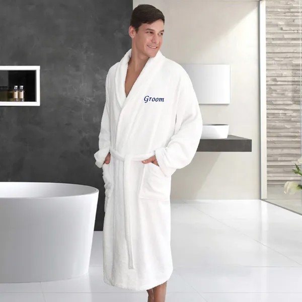 Linum Home Textiles Хлопковый махровый халат 