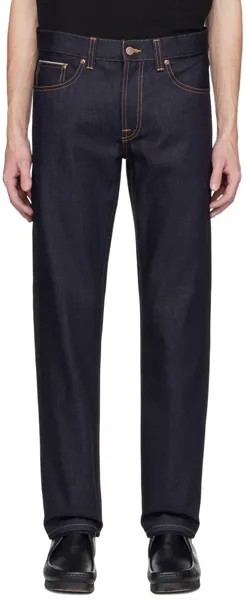 Темно-синие джинсы Gritty Jackson Nudie Jeans