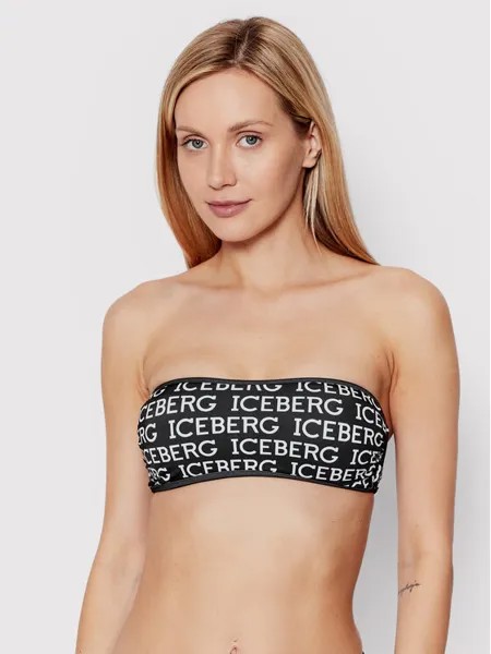 Верх бикини Iceberg, черный