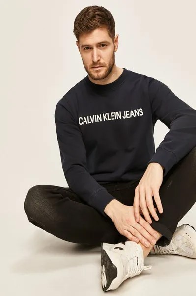 Толстовка Calvin Klein Jeans, темно-синий