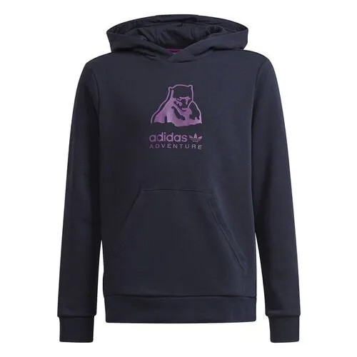 Худи спортивное adidas, размер 152, синий