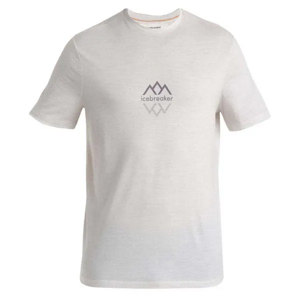 Спортивная футболка Icebreaker Merino 150 Tech Lite III Logo Reflections, белый