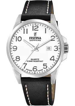 Fashion наручные  мужские часы Festina F20025.1. Коллекция Swiss Made