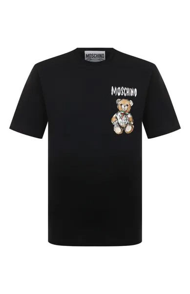 Хлопковая футболка Moschino