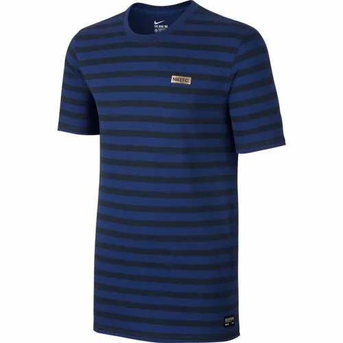 Мужская футболка Nike FC Stripe Deep Royal Blue-Obisidian