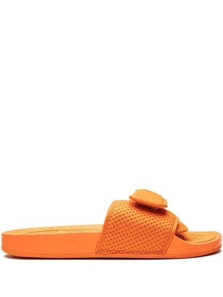 Шлепанцы Chancletas HU из коллаборации с Pharrell Williams Adidas, оранжевый