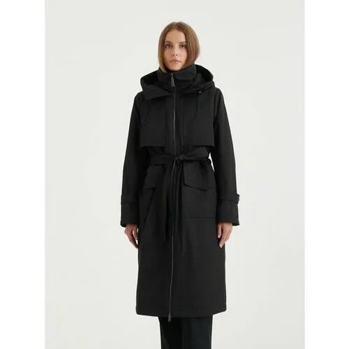 Пальто SCANNDI FINLAND, размер 50, черный