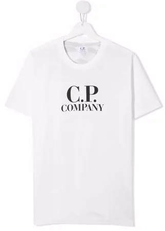 C.P. Company Kids футболка с логотипом