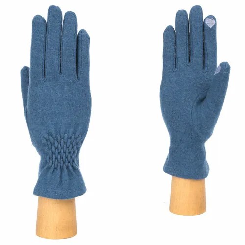 Перчатки  FABRETTI, размер 7, голубой