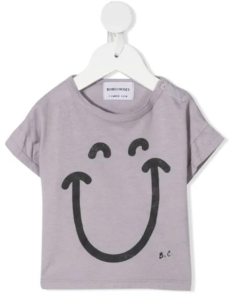 Bobo Choses футболка с принтом Smiley